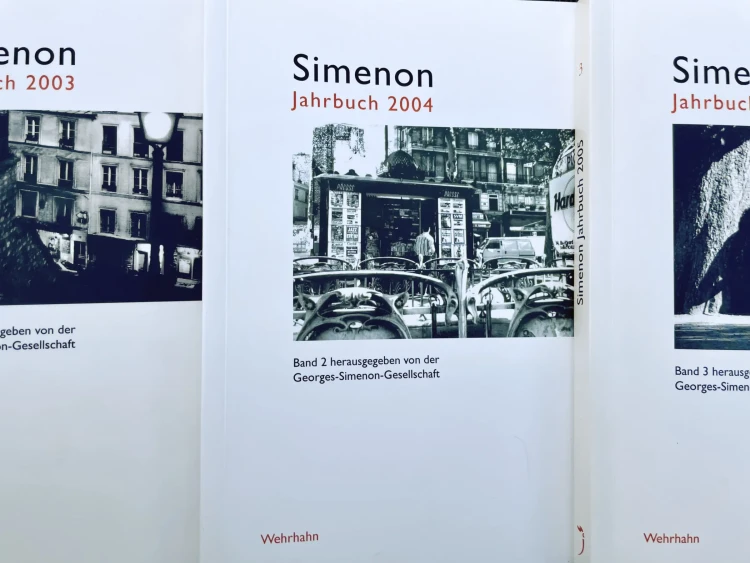 Die Jahrbücher der Simenon-Gesellschaft