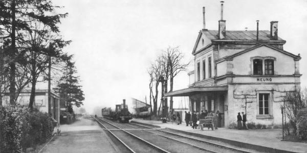 Meung-sur-Loire - der Bahnhof