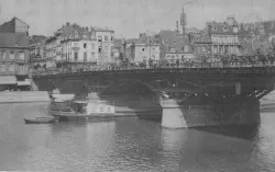 Pont des Arches als Fußgängerbrücke (in den 20er-Jahren) – Credits: Public Domain